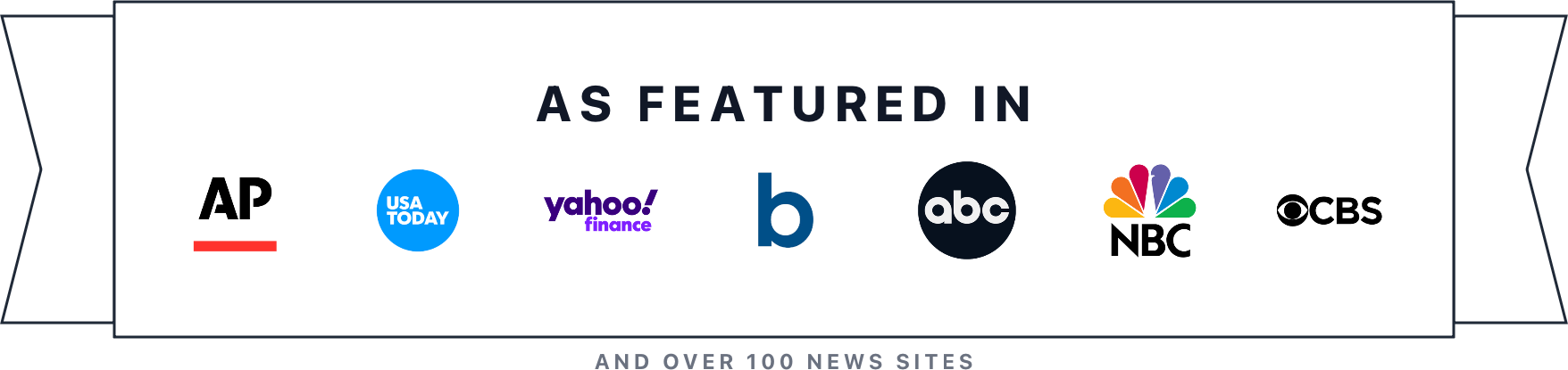 As seen on AP, USA Today, Yahoo Finance, ABC, NBC and CBS